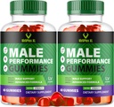 LIVORKA (2 Pack) VirilPlex XL Gummies, 2 Ay için 120 Gummies