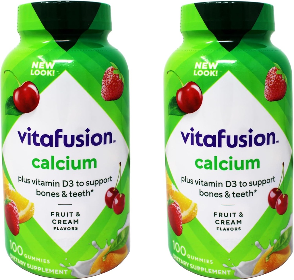 Vitamin D3 - 2 100 Kont Şişeler - 200 Gummies Toplam