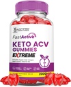 Fast Active Keto ACV Gummies Extreme 2000MG Fastactive Keto Gummies Apple Cider Vinegar Formed with Pomegranate Beet Buice Powder B12 Vegan Non GMO 60 Gummys