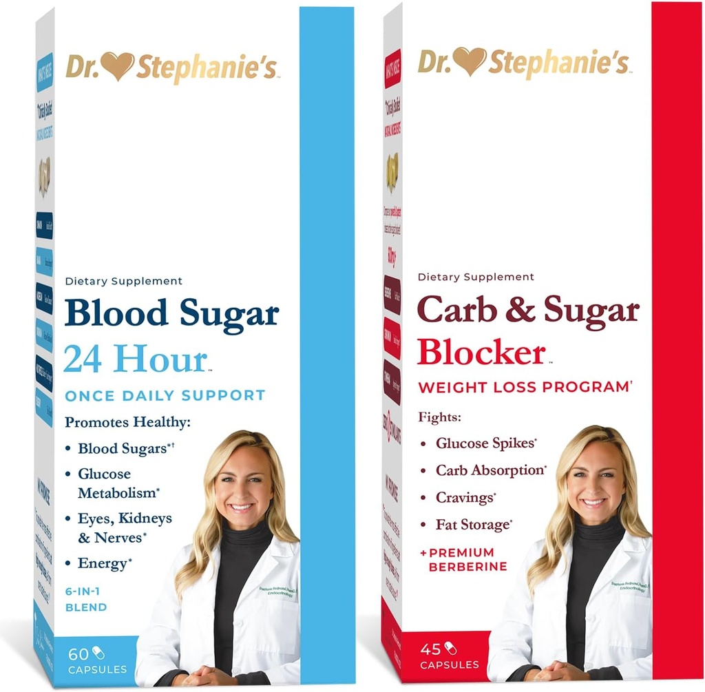 Dr. Stephanie's Sche Pack - 24 Saat Destek + Carb & Sugar Blocker - Daily Supplement
