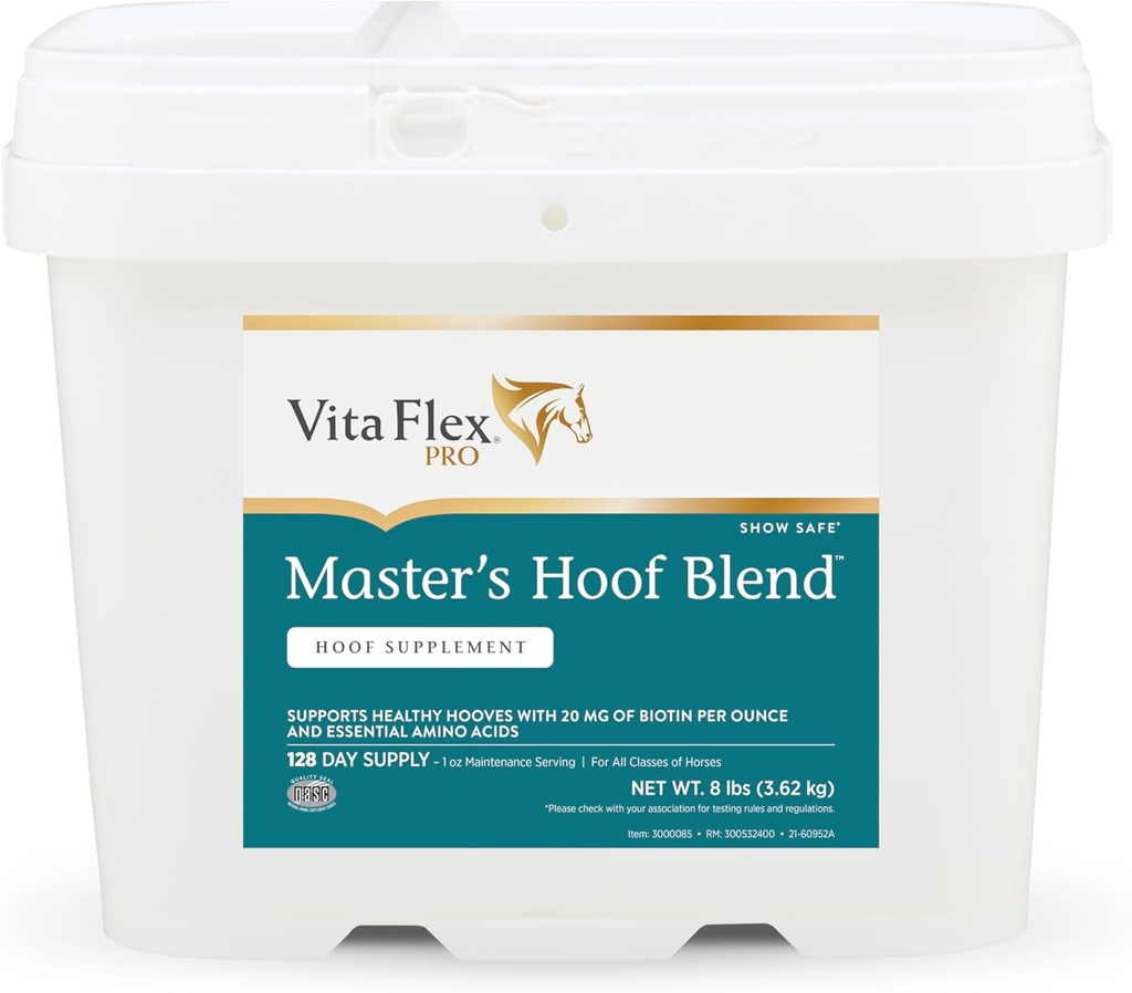 Farnam Vita Flex Master's Hoof Blend sağlık formülü, 128 Day Supply, 8 lb
