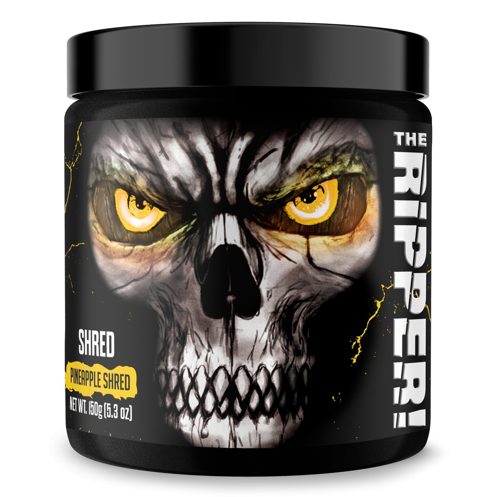 JNX SPORTS The Ripper! Termogenik Fat Burner - Pineapple DJed 30 Hizmetler | Gelişmiş Hızlı Termogenic Pre-Workout, Appetite Suppressant for Men & Women