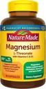 Nature Made Magnezyum L-Threonate with Vitamin C & Vitamin D3, 1800 mg Magnezyum L Threonate, Cognitive Support Magnezyum Supplement, 90 Capsules, 30 Day Supply