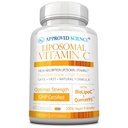 Onaylanmış Bilim Liposomal Vitamin C - 1100 mg - 60 Capsules - Immune Support, Boost Collagen, Antioksi - Yüksek Aborpsiyon - Fat ► Non GMO - Vegan - ABD'de Yapıldı