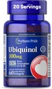 Puritan's Pride Ubiquinol 100 mg Cardiovascular Health 60 Hızlı Yayın Softgels