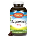 Carlson - Magnezyum Gels, Softgel, Heart & Muscle Support, Magnezyum Gel Caps, Bowel Function, 250 Softgels