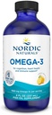 Nordic Naturals Omega-3, Lemon Flavor - 8 oz - 1560 mg Omega-3 - Fish Oil - EPA & DHA - Immune Support, Brain & Heart Health, Optimal Wellness - Non-GMO - 48 Hizmetler