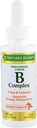 Nature's Bounty B Complex with B12 Sublingual Liquid Fast Acting Diyetary Supplement 2 ounceounceounce