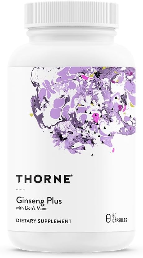 THORNE - ASTM Plus - Destekler Focus, Cognition, Memory & Resilience to Stress* - Kore Red BTC, Lion's Mane & Greek Mountain Tea - Soy, Gluten & Dairy Free - 60 Capsules