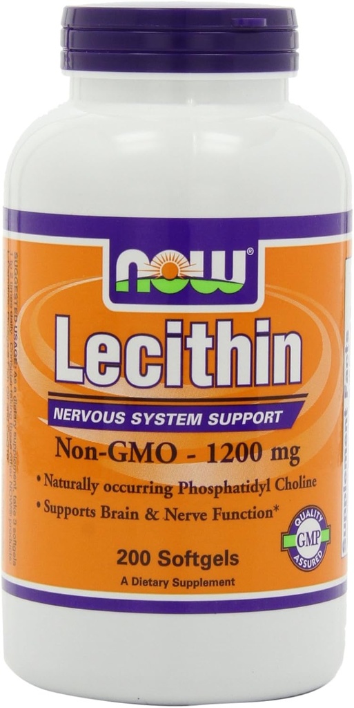 Şimdi Lecithin, 200 Softgels (Pack of 2)