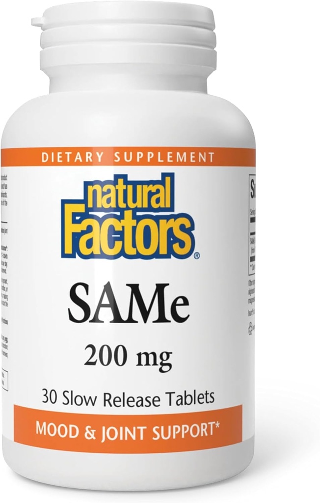Doğal Faktörler - Aynı 200 mg, Ortak & Mood Destek, 30 Kaplı Tabletler