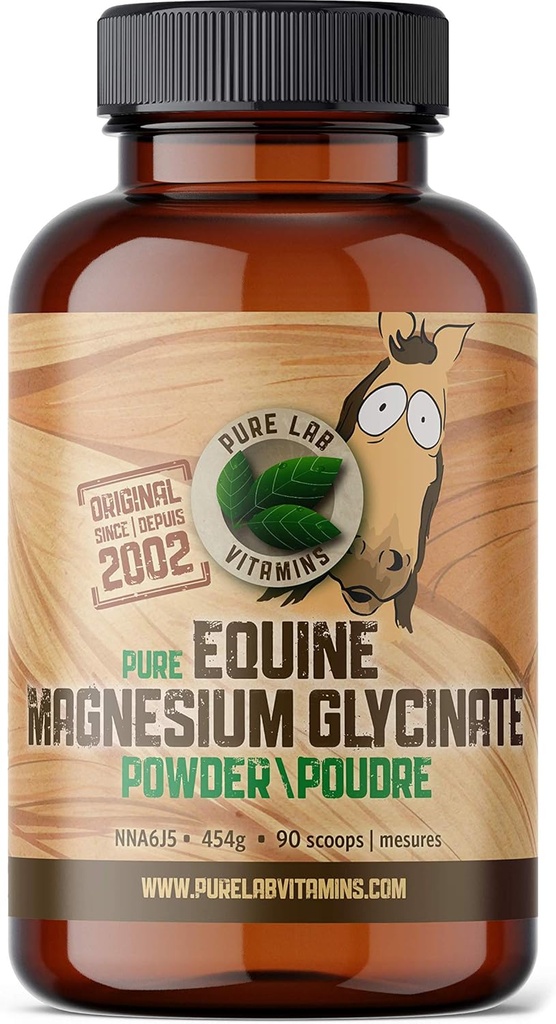 Saf Lab Vitaminleri Equine Magnezyum Glycinate Toz - Kanada'da Yapılan 454 g