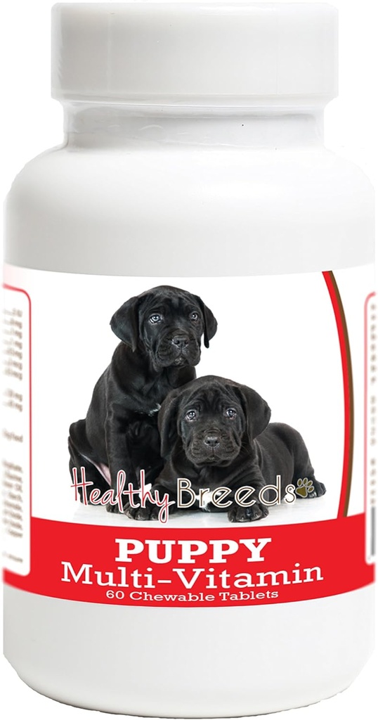 Sağlıklı Breeds Cane Corso Puppy Dog Multivitamin Tablet 60 Kont