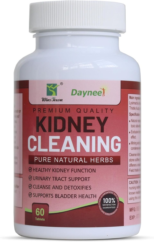 Kidney Stone Temizlik Tablet, Support Stone Breaker, Cleanse & Restore, 60 Tablet