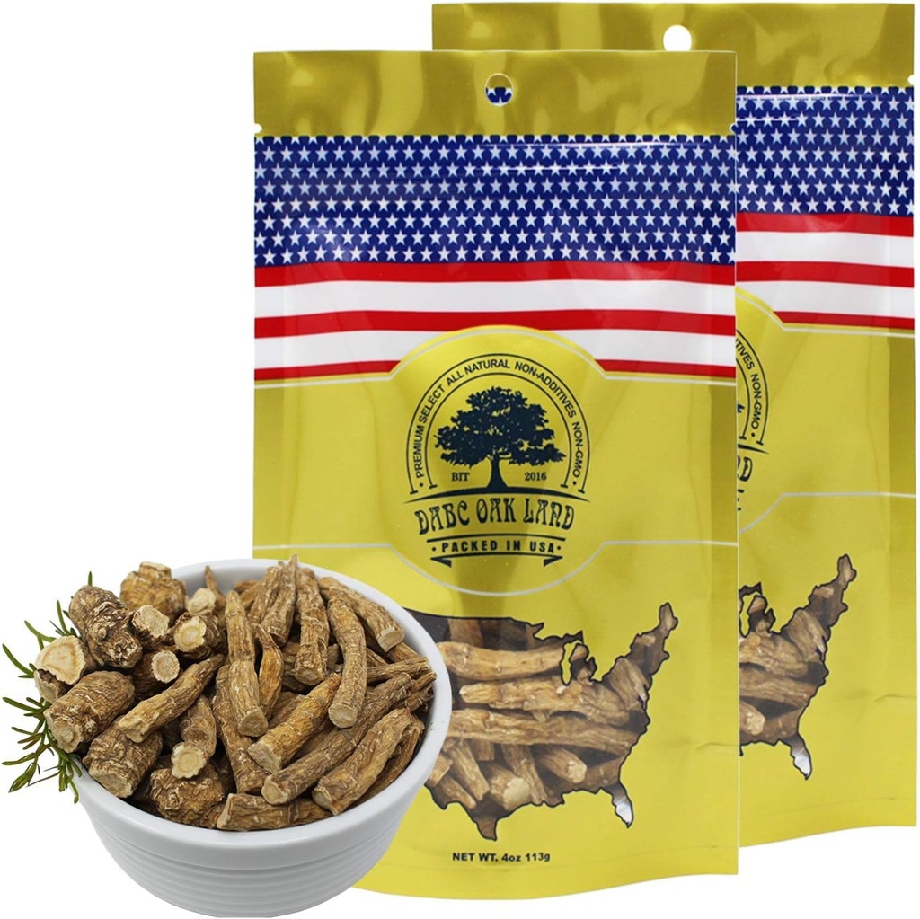 American Ginseng Slices from Wisconsin (Sliced Reality Root Wisconsin Grown! Çoğu insan bunu magnezyum çayı yapmak için kullanır! Sağlık için iyi! (Amerikalı Macintoshs Large Branch, 2 Packs of 8 Ounces)