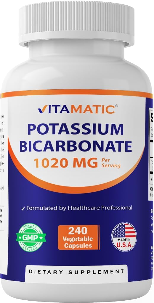 Vitamatic P properties Supplement, 1020 mg, 240 Vegtable Capsules - Non-GMO - Gluten Free - Made in USA