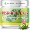 Ekstra Kuvvetli Çay Ağacı Cilt Için Balm - Sporcular Ayak Kremi - Erkekler ve Kadınlar için Jock Itch Cream - Itchy, Kuru Skin - Hızlı Acting Doktor Formülted Tea Tree Foot Cream (2oz)