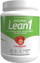Lean1 Meal Emekli Protein Shake, Strawberry Flavor, 15 Hizmet Tub