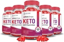 Justified Laboratories (5 Pack Keto Drops Keto ACV Gummies Formula 1000MG Chem Drops Keto Gummies Apple Cider Vinegar Formula B12 Vegan Non GMO 300 Gummys