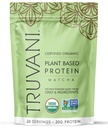 Truvani Vegan Pea Protein Toz | Matcha | 20g Organik Bitki Esasen Protein | 20 Hizmet | Keto | Gluten & Dairy Free | Low Carb | No Ek Olmayan Şeker