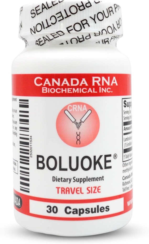 Kanada RNA (Lumbrokinase) for Circulatory Health, 30 caps