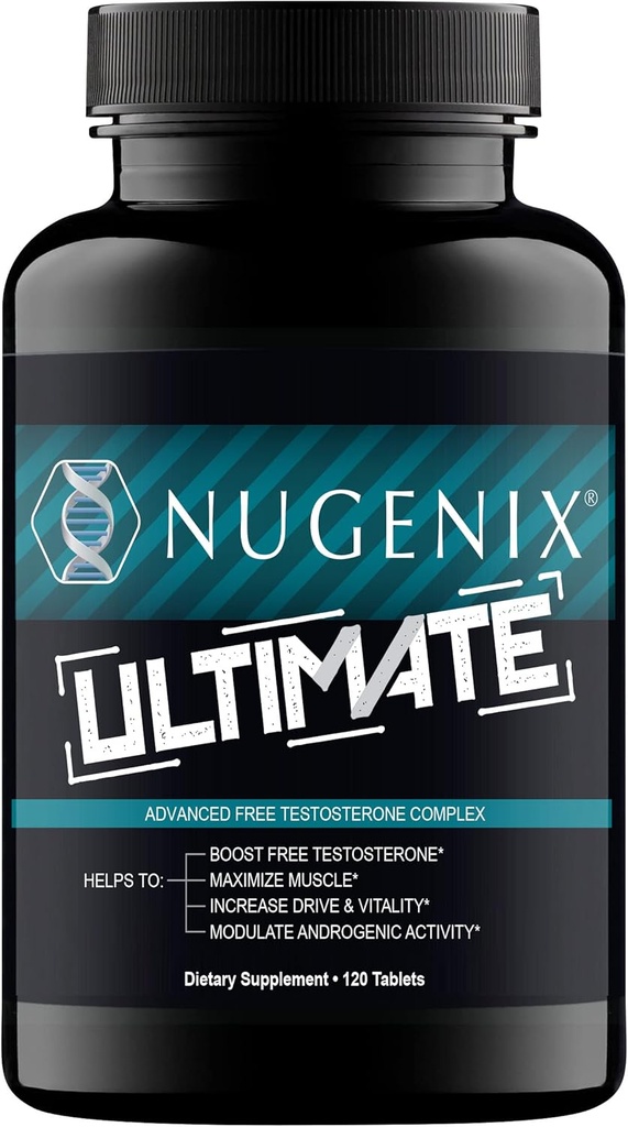 Nugenix Ultimate, Testosterone Booster, 120 δισκία