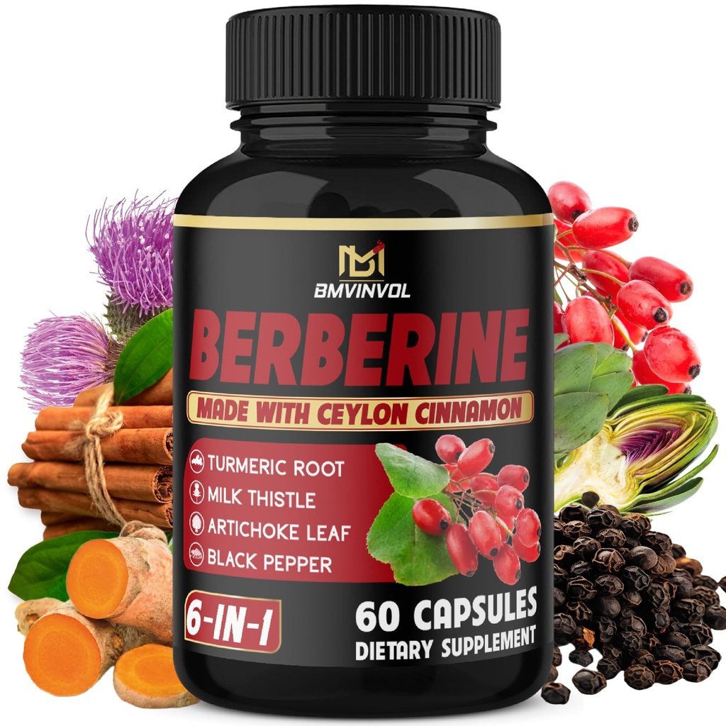 Ceylon Cinnamon, Turmeric, Milk Butle, Artichoke, Black Pepper - 60 Kont - 1 Paket