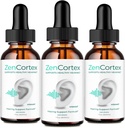 ZenCortex Εμβοές ανακούφιση για χτυπήματα αυτιών σταγόνες, Zen Cortex Εμβοές συμπλήρωμα ZenCortex Υγιεινό αυτί συμπλήρωμα υποστήριξης - μέγιστη δύναμη Advanced Formula ZenCortex σταγόνες Κριτικές (3 πακέτο)