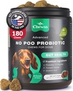 Coprophagia Deterrent - No Poo Chews for Dogs - Σκύλος Προβιοτικά για Digestive Υγεία με Ένζυμα - Canine Stool Τρώγοντας Deterrent - Digestive, Dental, Gut & Immune Health Treats - No Poop Eating