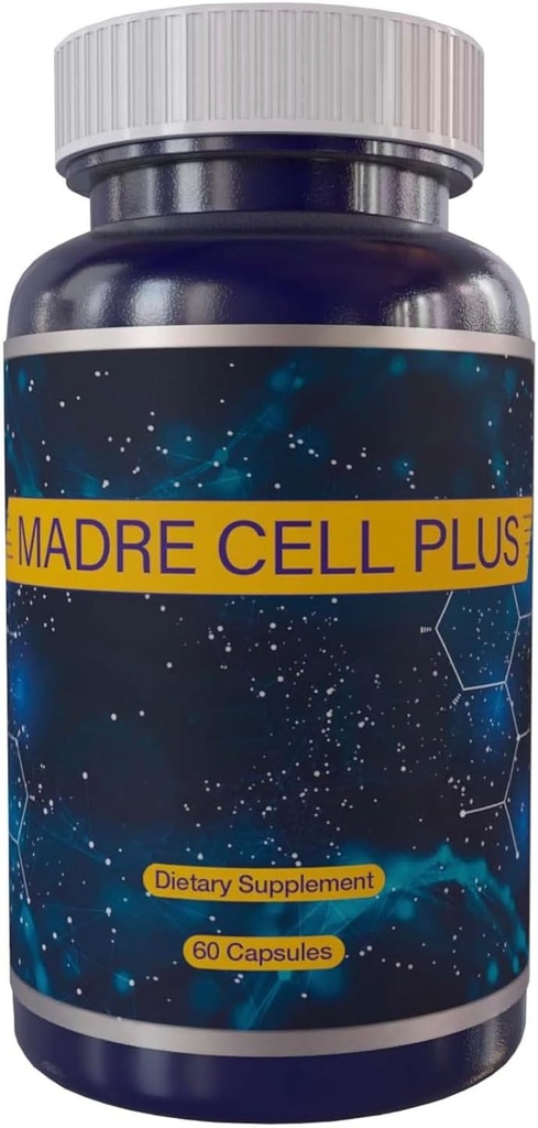MADRE CELL PLUS - Purest AFA, Gluten Free - 60 Capsules Formula Avanzada Natural AFA Stem Hücre Supplements 500 mg | 60 Caps | Support Natural Antiaging & Longevity Proprieties Natural Antiaging & Longevity Proprieties Natural Antiaging & Longevity Proprieties Natural Antiaging & Longevity Proprieties Natural Antiating