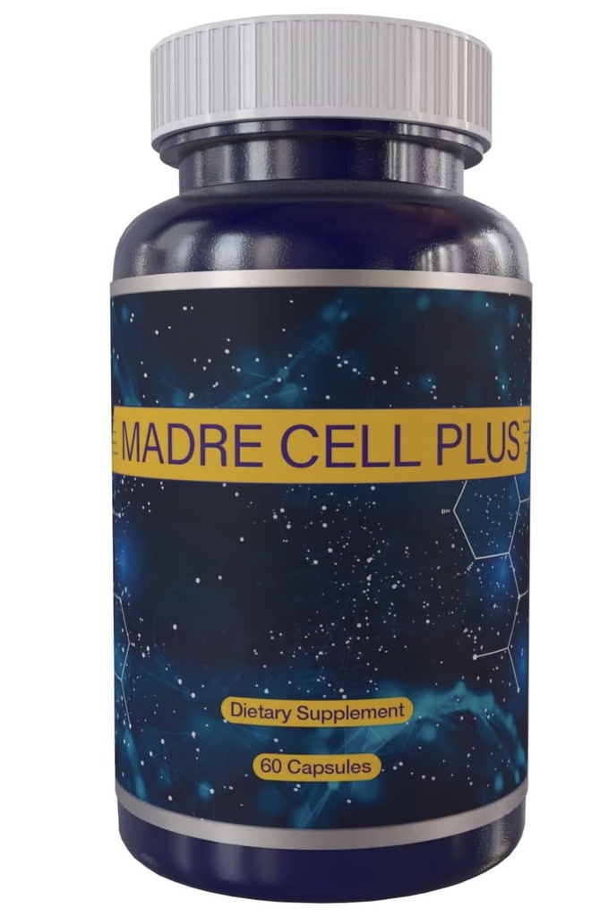 MADRE CELL PLUS - Stem Cell Made of Purest AFA, Gluten Free - 60 Κάψουλες Formula Avanzada Φυσικό AFA Stem Cell Συμπληρώματα 500mg 
