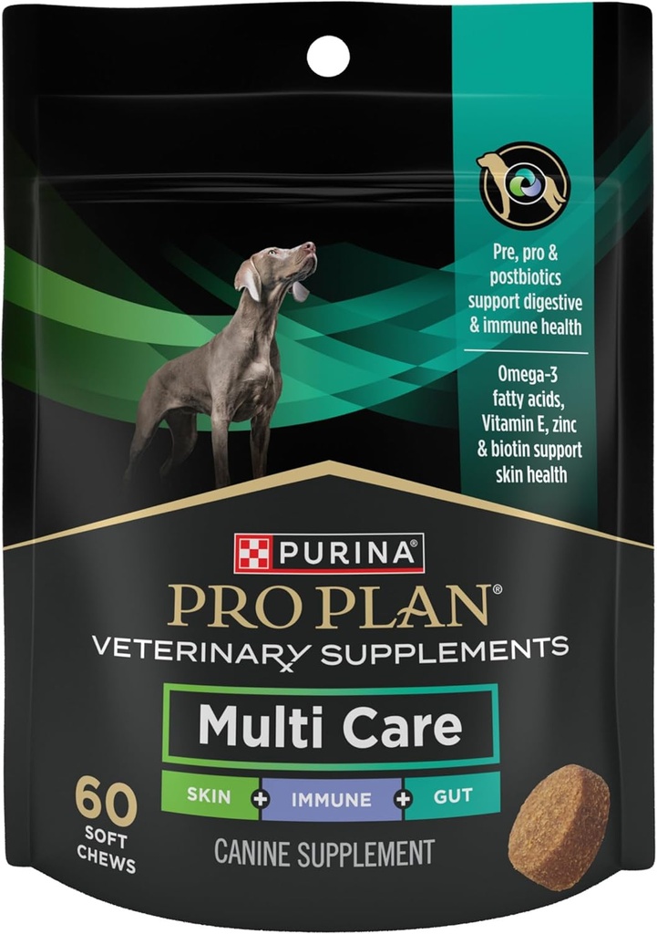 Purina Pro Σχέδιο Κτηνιατρικά Συμπληρώματα Πολλαπλής Φροντίδας Συμπληρώματα Σκύλων - 60 ct.