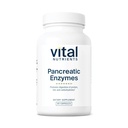 Vital Nutrients Pancreatic Enzymes 1000 mg (Full Strength) | Pancreatin Digestion Supplement with Protease, Amylase & Lipase | Digestive Enzymes | Gluten, Süt ve Soy Free | 90 Capsules