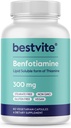 Benfotimin 300 mg (60 Vejetaryen Capsules) Stearates - No Silikon Dioksi - Vegan - GMO - Gluten Ücretsiz