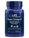 Life Extension Super Omega-3 EPA/DHA Fish Oil, Sesame Lignans & Zeytinyağı - Kalp Sağlığı, Beyin Sağlığı, Inflammation Health Support, Cholesterol Health Support, Gluten-Free, Non-GMO, 60 Softgels