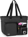 Trunab Teacher Tote Bag Work Bag with multiple Pocket and Padded Karşılaştırma 15.6'ya kadar”Laptop