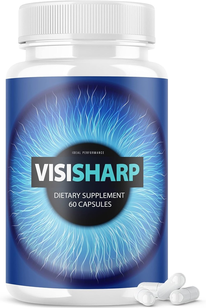 Visisharp Σύνθετη φόρμουλα για την υγεία των ματιών χάπια Visi Sharp συμπλήρωμα (60 κάψουλες)