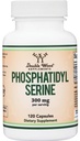 PhosphatidylSerine Supplement 300mg Per Servis, 120 Capsules (Phosphatidyl Serine Kompleksi) Double Wood