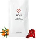 sibu Sea Buckthorn Omega-7 Softgels (30-Day Re Sachet) – Sağlıklı Cilt, Saç, Nails ve Kuruness için Tamam