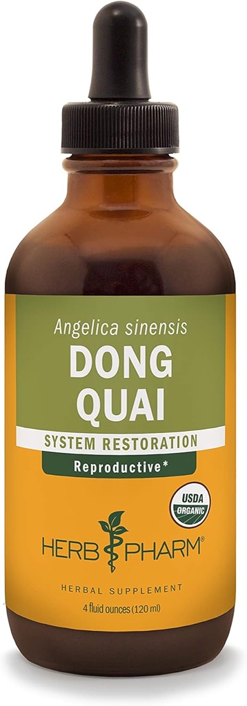 Herb Pharm Dong Quai Sıvı Kadın Reproductive System Support - 4 Ounce