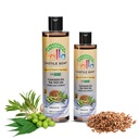 Kalla Organic Flaxseed Castile soap100% Pure Castile Liquid Soap Neem leaf Extract-250ml, Certified Cold Pressed Virgin Coconut Oil, Tea Tree essential Castile Gluten Free Hand