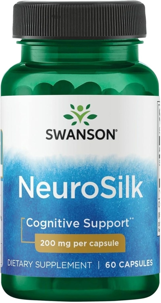 Swanson Neurosilk 200 mg 60 Caps