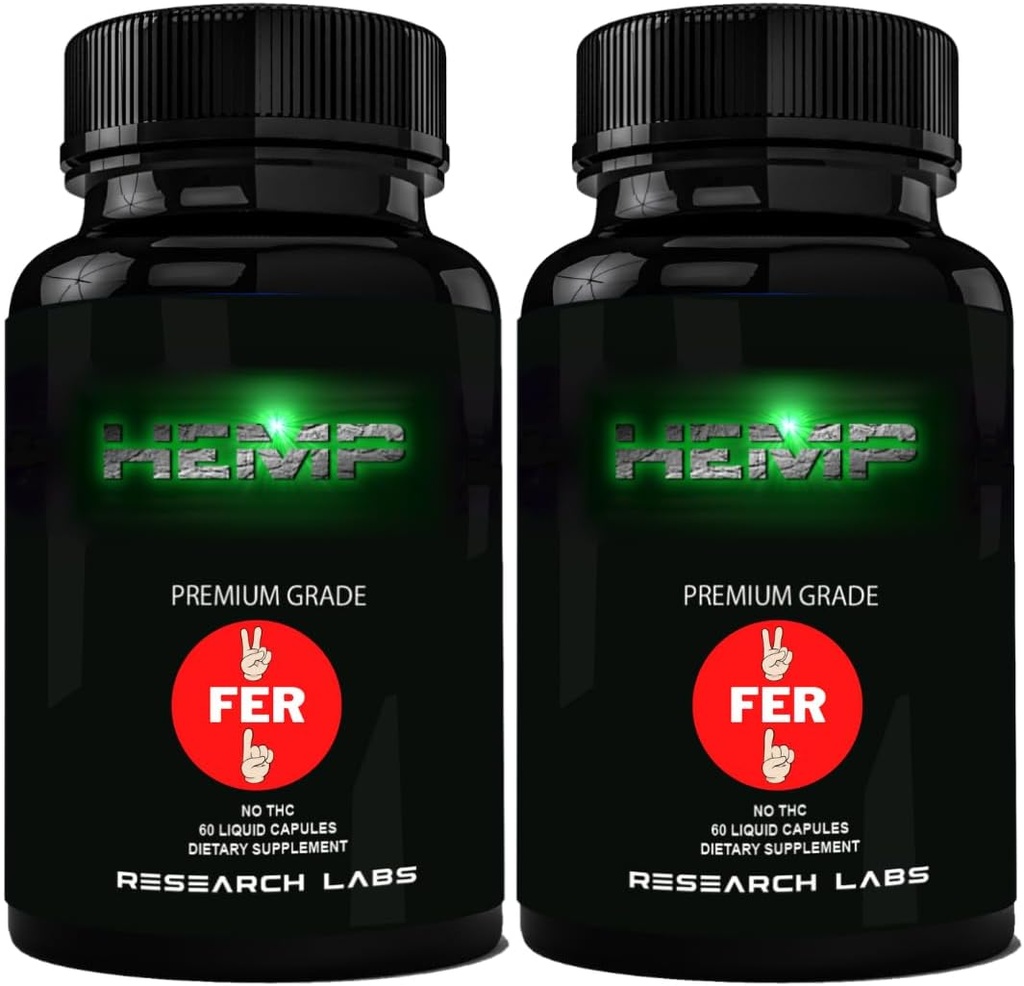 Araştırma Laboratuvarları 450.000 Premium Hemp Capsules, 2 Fer 1 Paket! 100% Organik Tüm Doğal Petrol, Endişe Nervousness Body Ache Stres Desteği