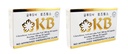 Παρτίδα των 2 κουτιών KB Glutathione Kyusoku Bihaku Σύνολο των 60 καψακίων Glutanac και 60 καψακίων Rosehips