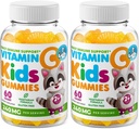 DR. MORITZ Vitamin C Gummies for Kids & Adults 240 mg - Ανοσοποιητική Υποστήριξη Χαμηλής Ζάχαρης Μασώμενες Βιταμίνες για Τόντλερ - Χορτοφαγική Ζελατίνη-ελεύθερο Παιδικό Συμπλήρωμα Διατροφής (Citrus Flavor) (120 Count)