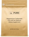 Saf Original Malzemeler Magnezyum Karbonat (4oz) Tamam, Non-GMO, Multi-Purpose