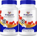 (2 Pack) Diabextan Capsules - Sağlıklı Seviyeler için Doğal Formula, Kapsamlı Destek, Genel Wellness'ı korumak için Vitamin Capsule, Glyco Optimizer Yorumları (120 Capsules)