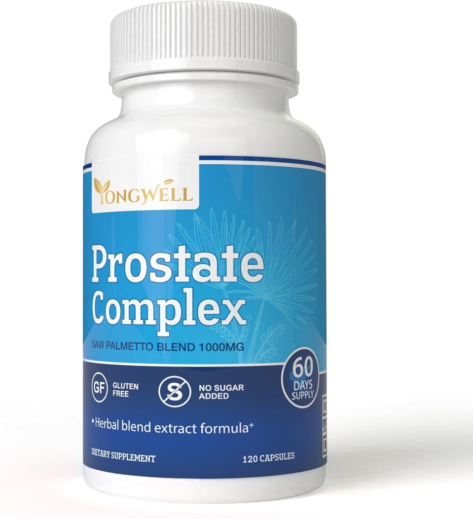 Prostate Complex, Saw Palmetto Mix 1000 mg (120 Capsules)