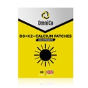OmniCo - D3 + K2 + Kalsiyum Patches – 30 Pack