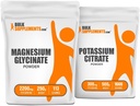 Magnesium Glycinate 250g + Potassium Citrate 500g Bundle